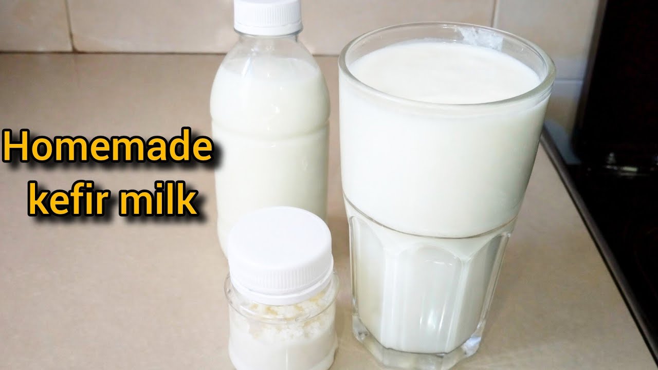 Probiotic Milk || Homemade Kefir Step by Step | Healthy Probiotic Drink  #probiotics #guthealth 