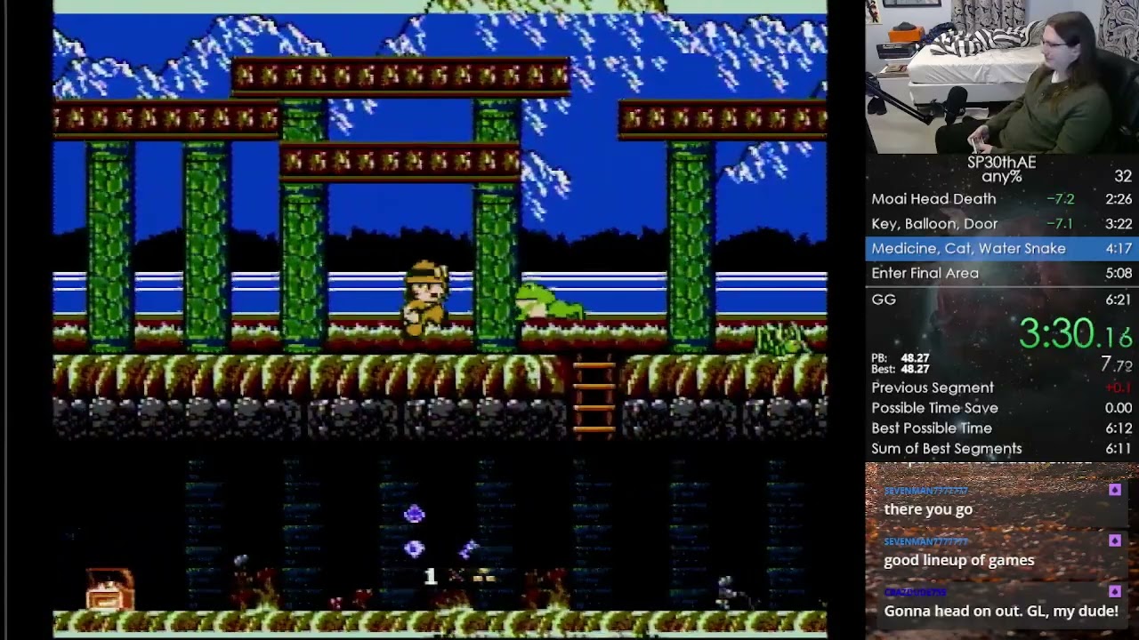 Super Pitfall: 30th Anniversary Edition - Any% in 5:55
