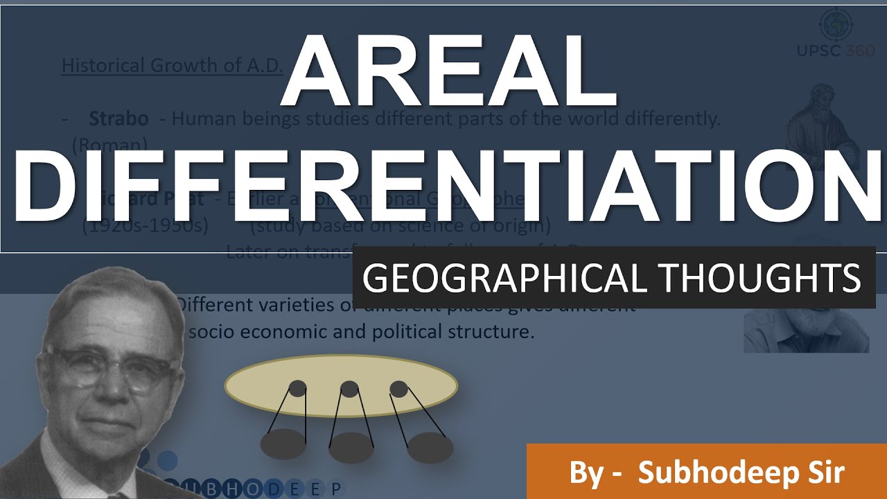Areal Differentiation | Human Geography | Perspective | Geography Optional