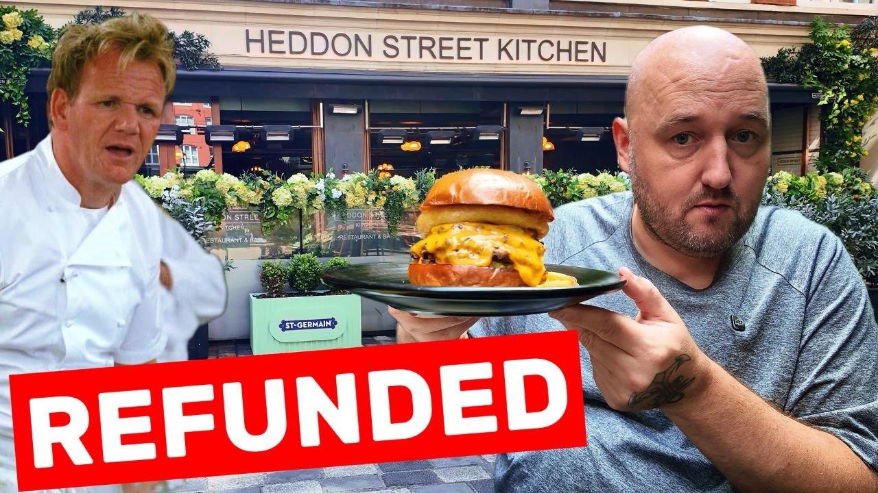 RIPPED SEATS & BLAND FOOD - I expected more from a Gordon Ramsay Restaurant - I HAD TO COMPLAIN