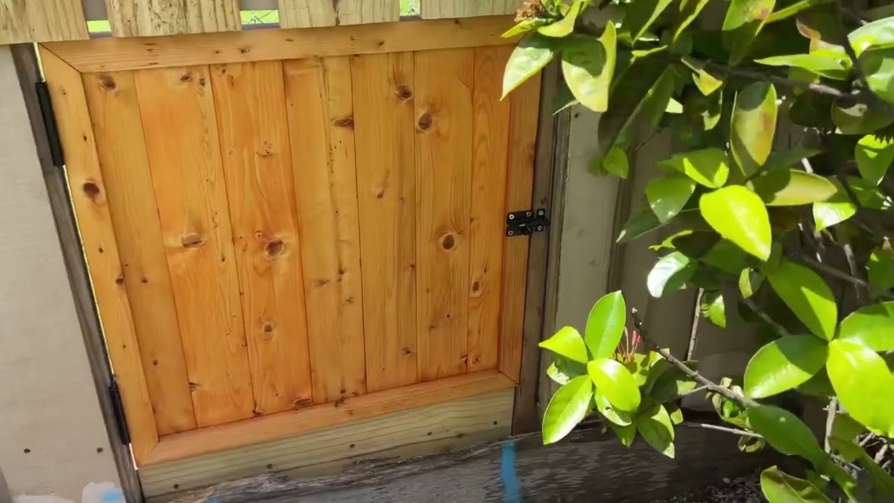 Easy access door