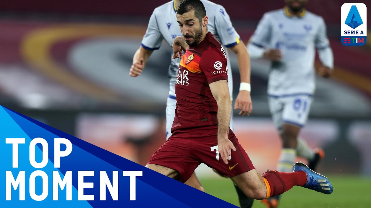 Mkhitaryan scores 2nd goal with a fine finish | Roma 3-1 Hellas Verona | Top Moment | Serie A TIM