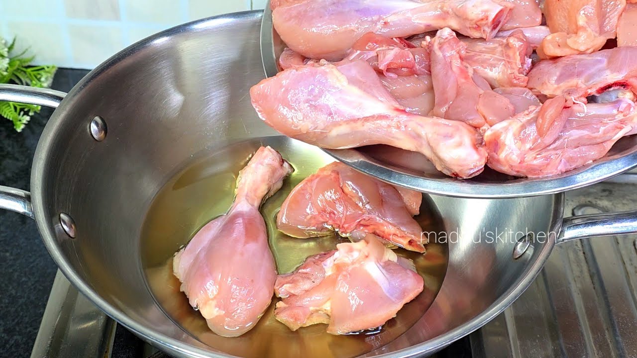 चिकन इस नए तरीके से बनाकर देखिए मेहमान भी उंगलियाँ चाटते रह जाएंगे/Chicken Recipe/Chicken Curry 