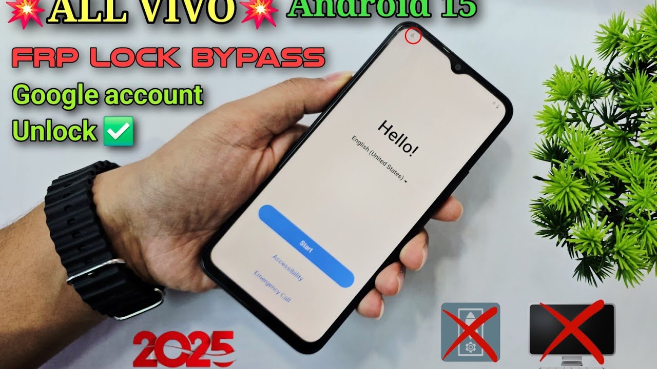 Обход FRP на VIVO (ANDROID 15) Последний метод | Без ПК / Без приложения ❌ / Разблокировка FRP дл...