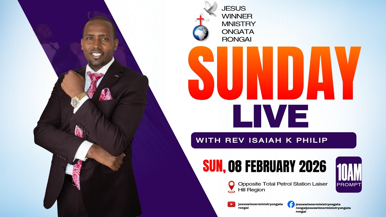 Jesus Winner Ministry Ongata Rongai Live Service PREACHING LIVE 08 02 2026