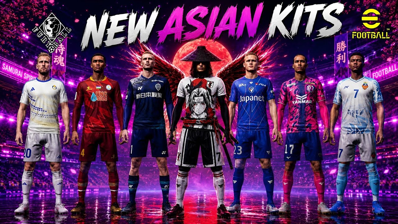🔥 NEW Asian Kits You NEED to Try in eFootball 2026! 👀