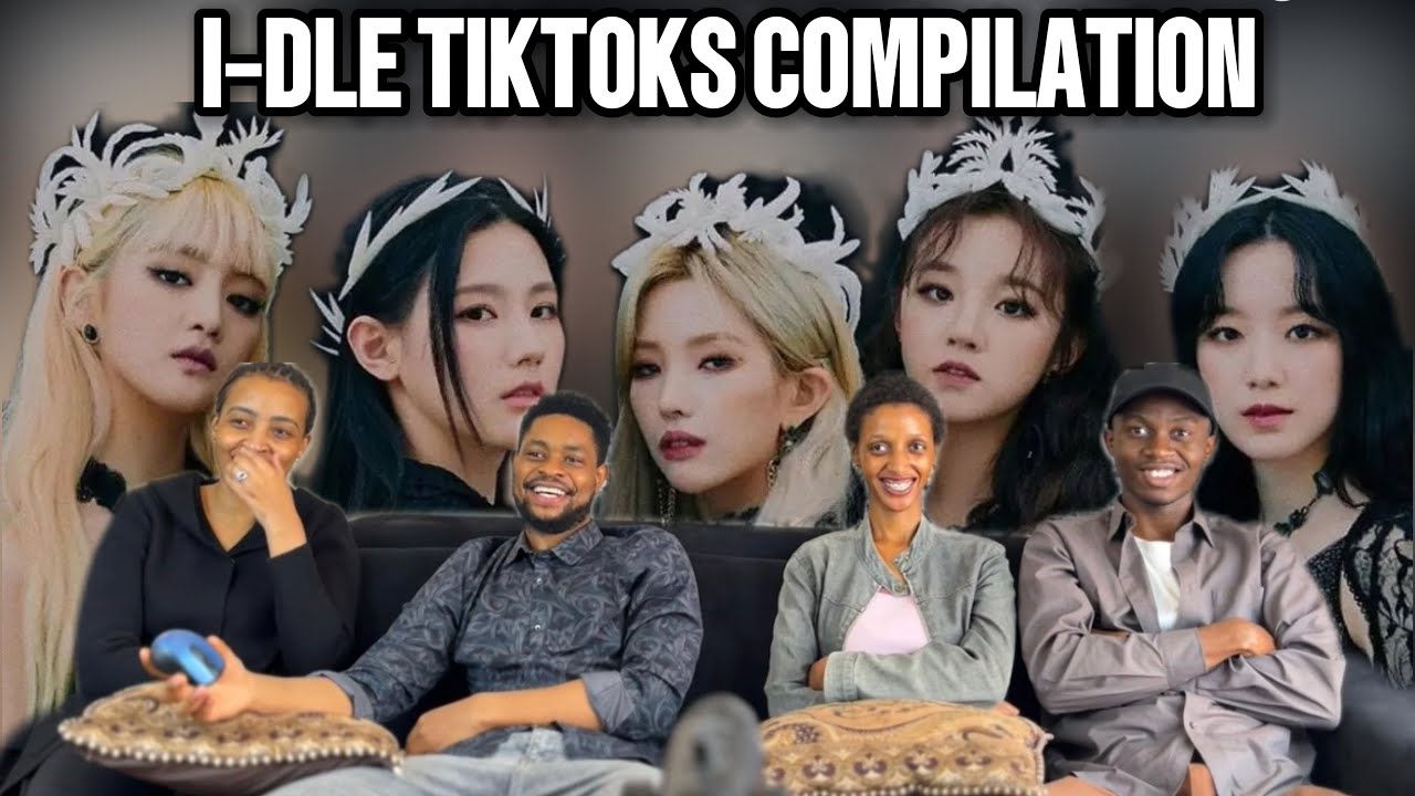 Our Reaction To I-dle Gidle Tiktok compilation for @k-popRactions 