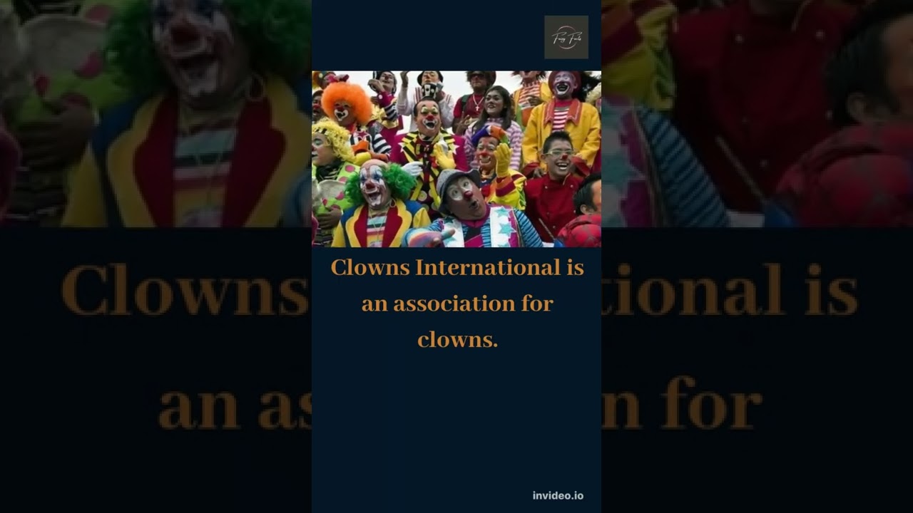 Top 5 fun Facts about Clowns | interesting Facts About Clown | #shorts
