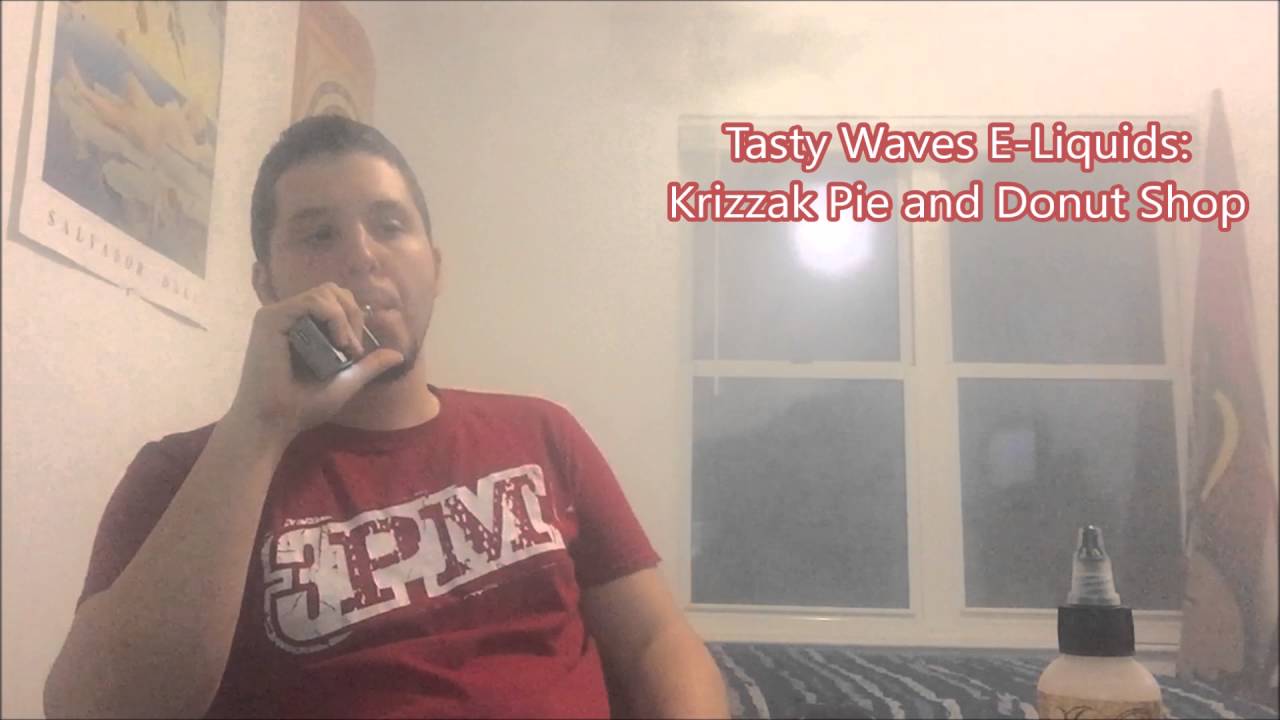 Tasty Waves Premium E-Liquids - Krizzak Pie and Donut Shop - E juice Review