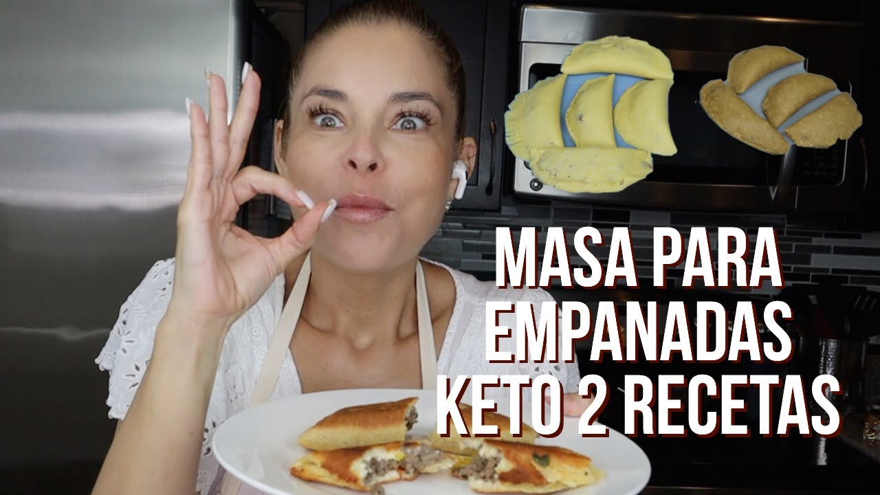 2 recetas Masa para empanadas Keto