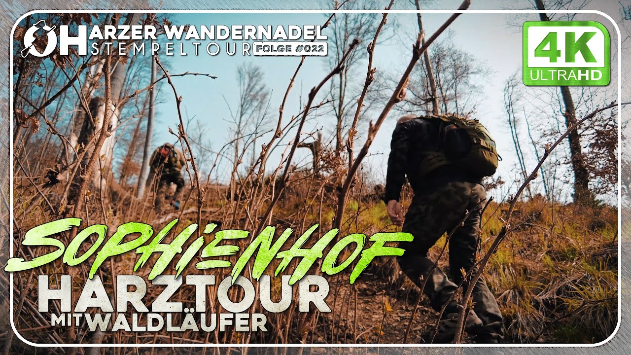 Sophienhof Harz - Stempeltour mit Waldläufer Ziegenalm HWN97 Carlshausturm HWN51 Walzenhütte HWN50