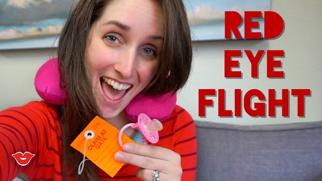 Flying With Baby - Overnight!! | Kristen from Millennial Moms