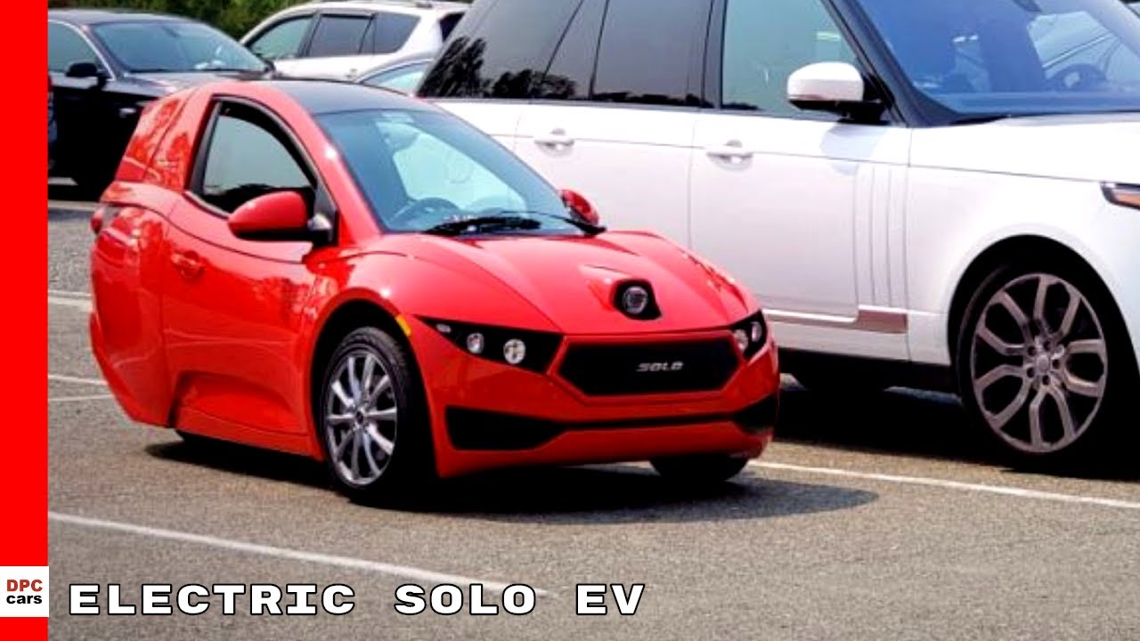 Three Wheeled Electric Solo EV