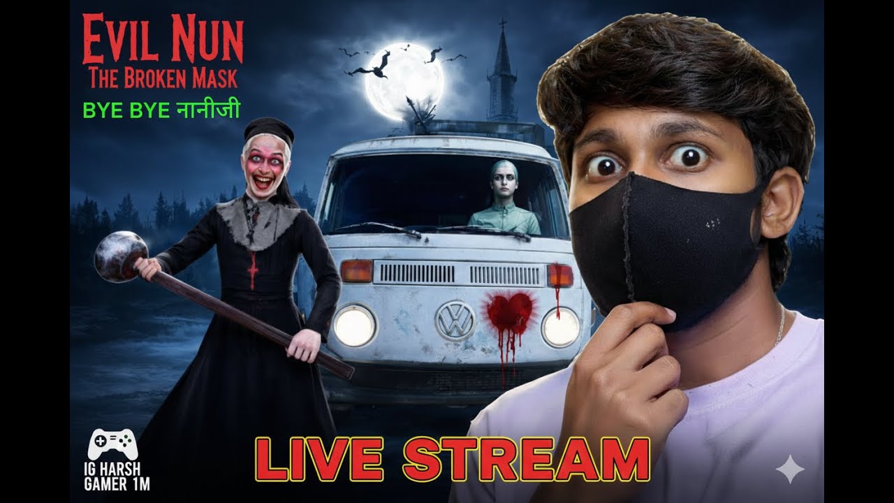 NANI JI SE BACHNA MUSHKIL HAI! 💀 (First Time Playing) | Evil Nun: The Broken Mask