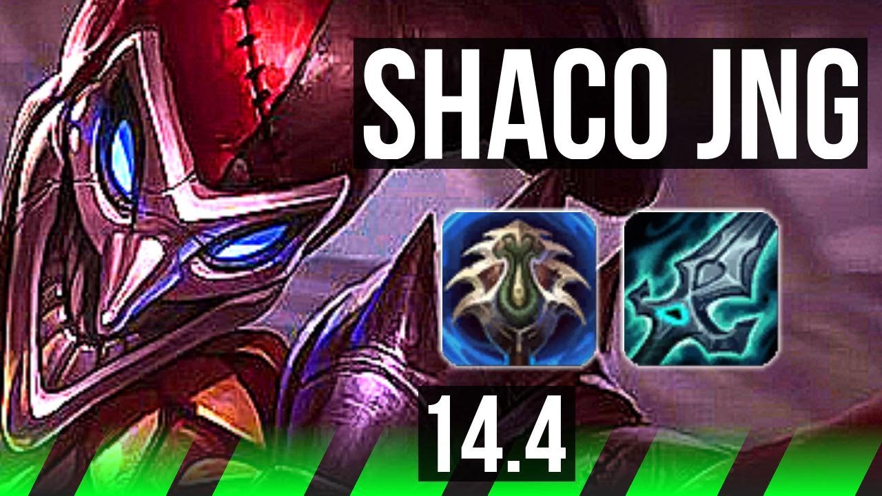 SHACO vs RENGAR (JNG) | Rank 5 Shaco | JP Master | 14.4