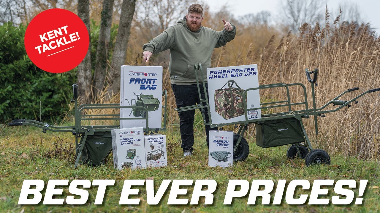 Скидки на карповые тележки Porter Barrows? Да, пожалуйста! | Посещение магазина Kent Tackle
