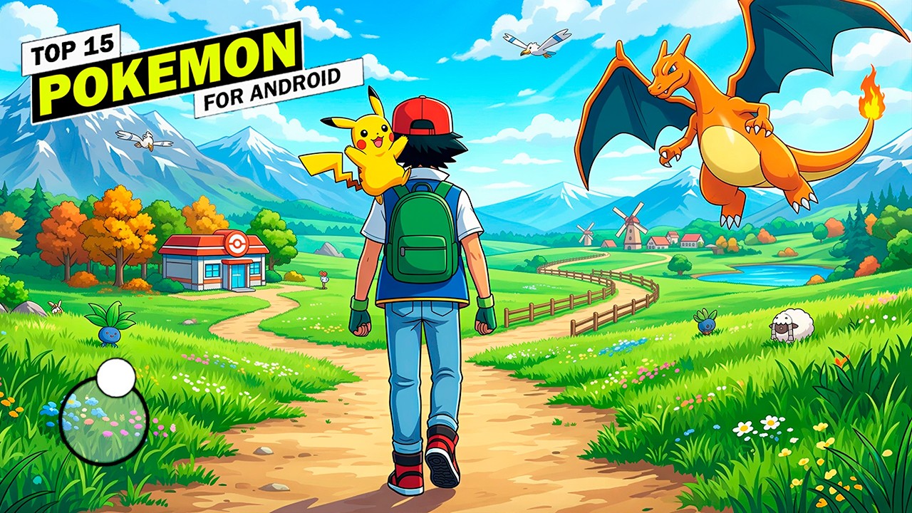 TOP 15 Best POKEMON Games FOR ANDROID 2026 ✅