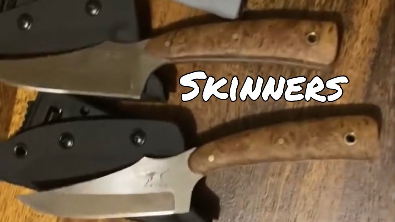 How to make a skinning knife, Skinner knife, knives for Lazypond Farm