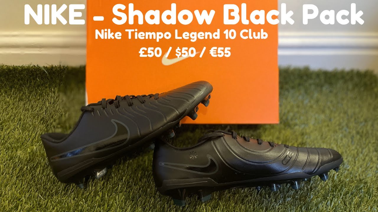 Nike Tiempo Legend 10 Club FG/MG Football Boots - Shadow Black Pack