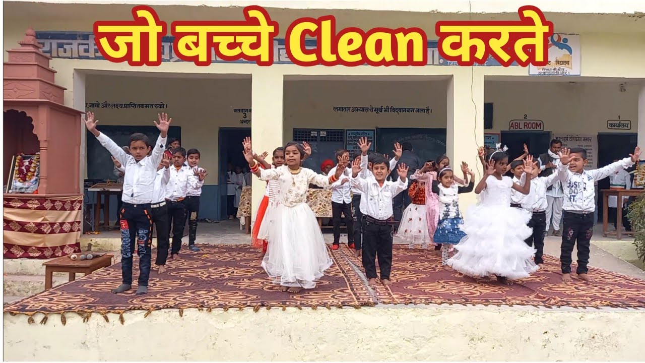 जो बच्चे Clean करते अपने दांत और अपने हाथ |  abhiru creation