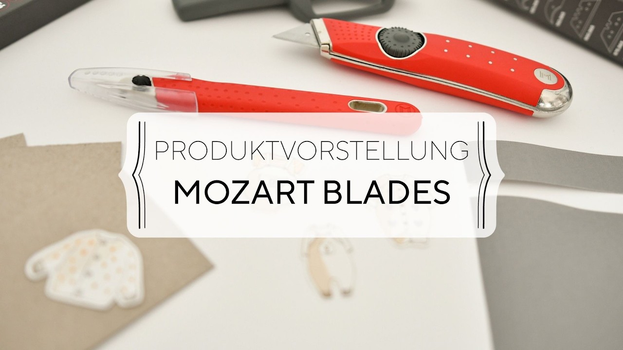 Profi-Werkzeug f&uuml;r Kreative 🔴 Mozart Blades Produktvorstellung ✂️