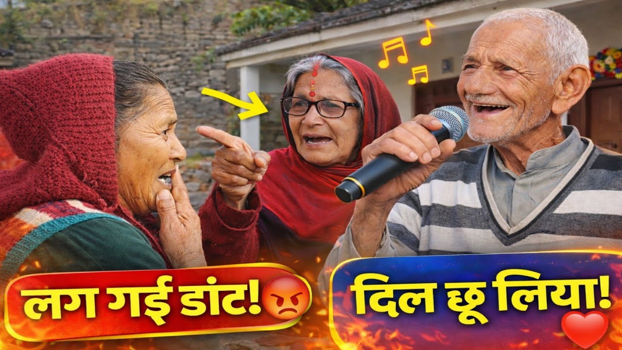 दादी की सासु माँ ने लगाई डांट 😳 | BABAA ने गाया दिल छू लेने वाला गाना 🎤🔥