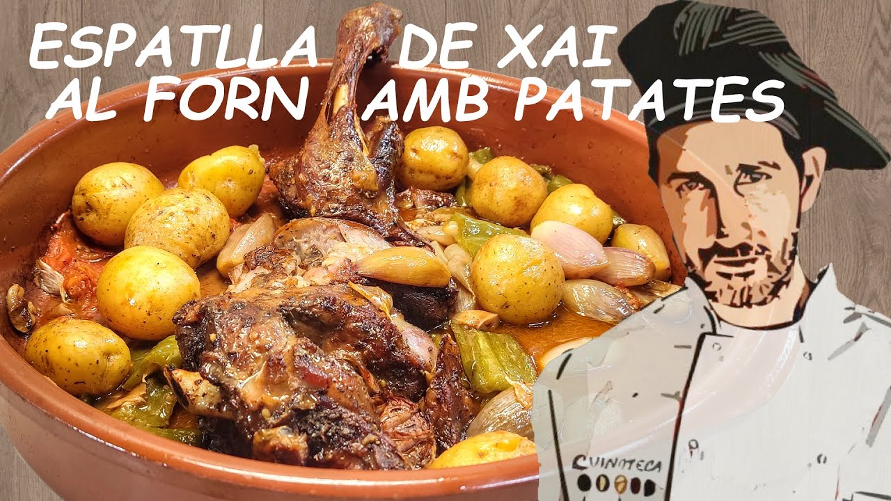 ESPATLLA DE XAI AL FORN AMB PATATES | PAS A PAS SURT MOLT TENDRA