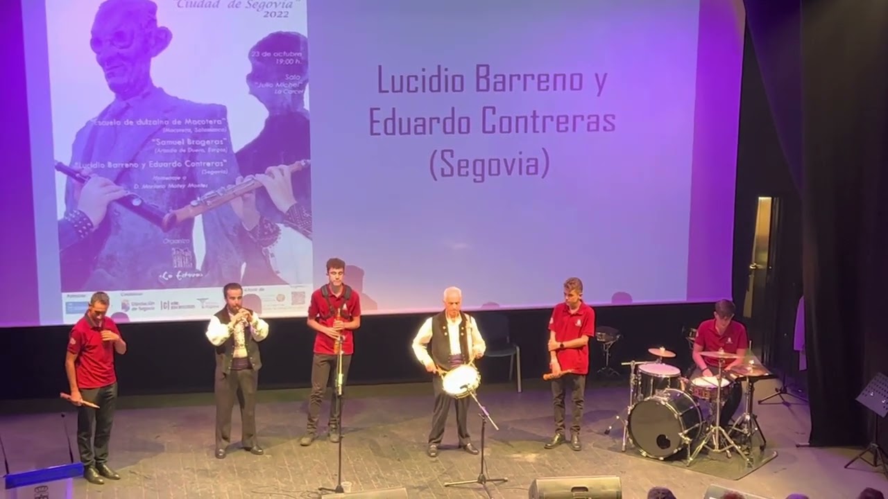 Jota de las Pasturas. VII Muestra de dulzaina Ciudad de Segovia. Lucidlo Barreno y Eduardo Contreras