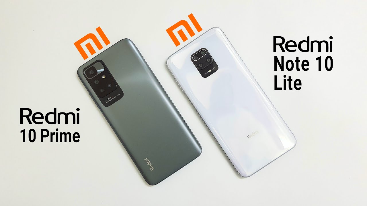 Redmi 10 Prime vs Redmi Note 10 Lite - Speed Test, Battery Test, Camera, Display, Speaker, Benchmark