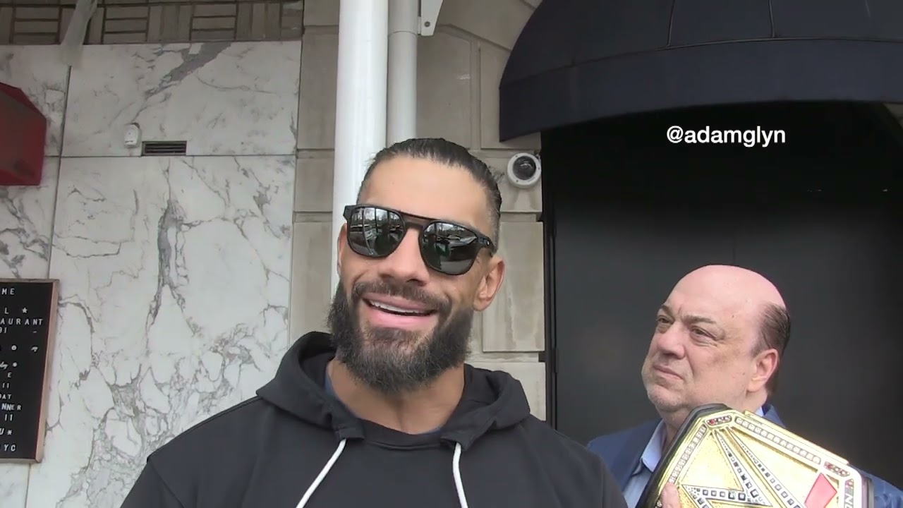 Роман Рейнс рассказывает о WrestleMania, Зале славы, изучении предложений Голливуда и многом друг...