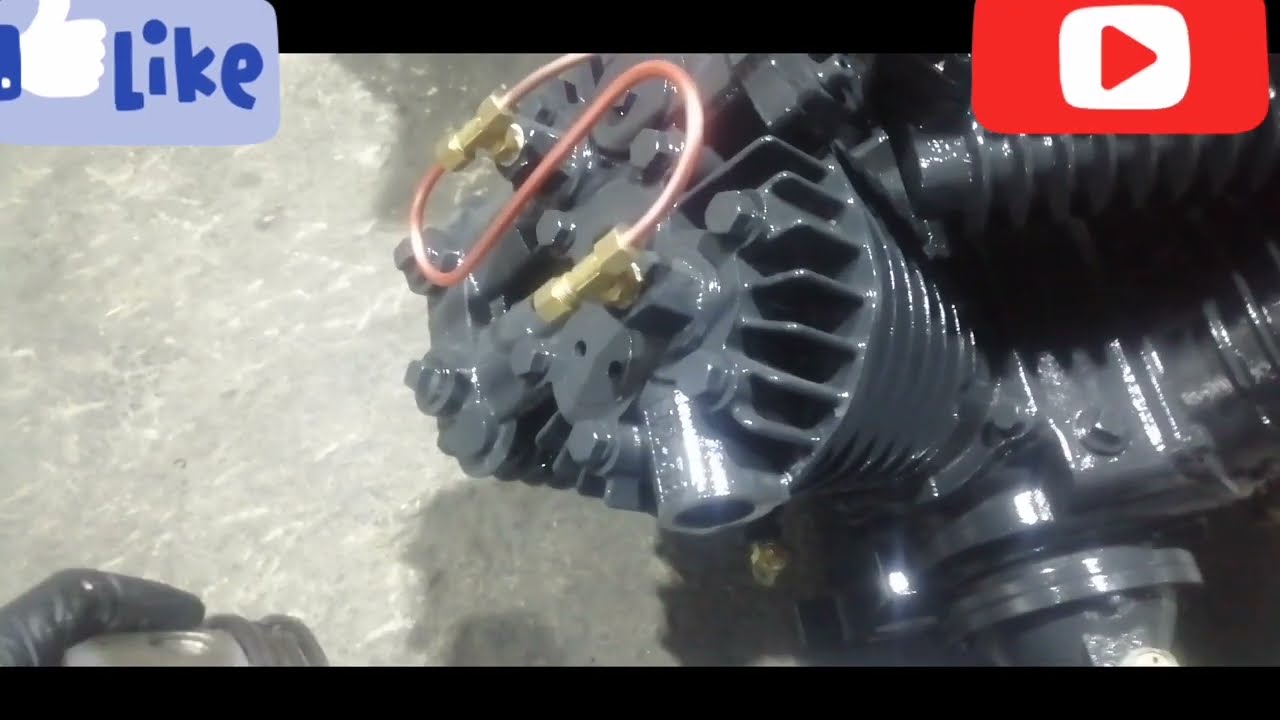 Tipos de cabezales de compresor industriales de piston según presión requerida. @Rosenrot-Re