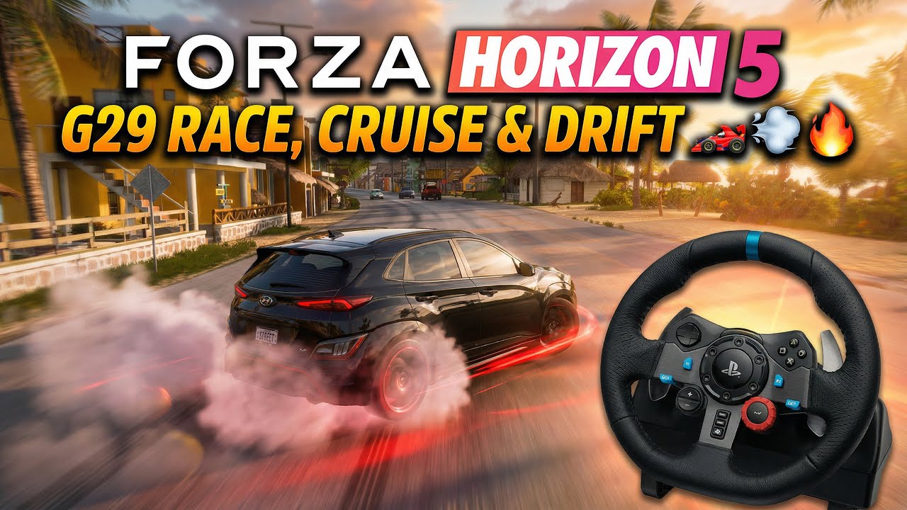 Forza Horizon 5 Live | Drifting, Open World Cruise & Racing | Logitech G29