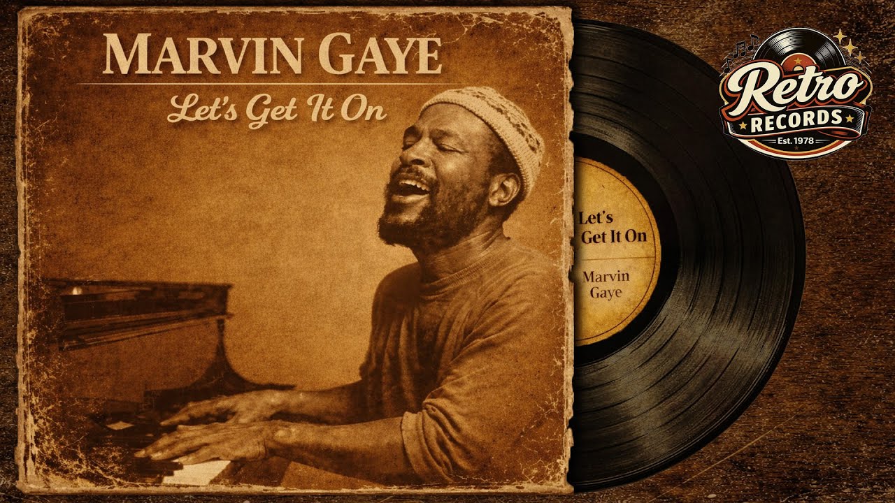 Marvin Gaye – Let’s Get It On | Timeless Soul Classics | Retro Record Covers