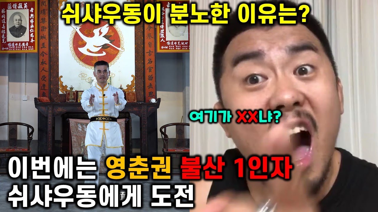 영춘권 불산 1인자 쉬샤우동에게 도전