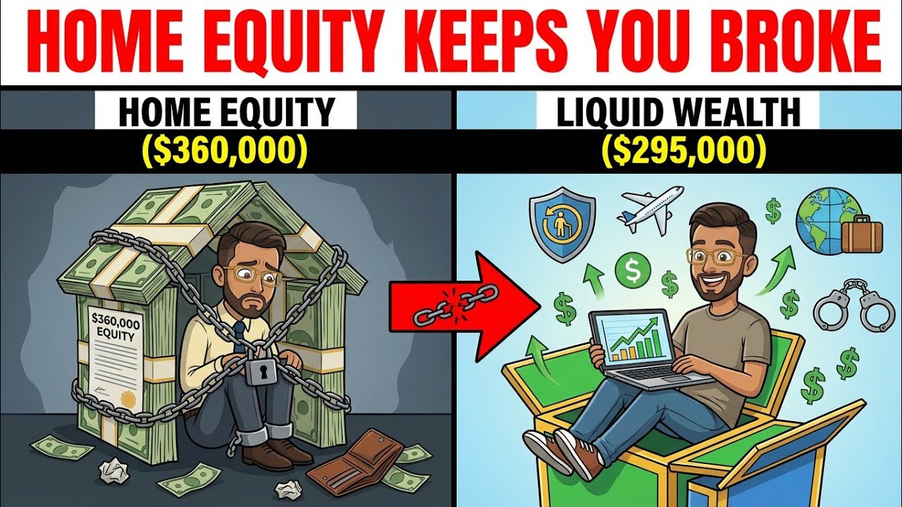 Why Homeowners Feel Rich But Stay Broke (The Home Equity Trap)