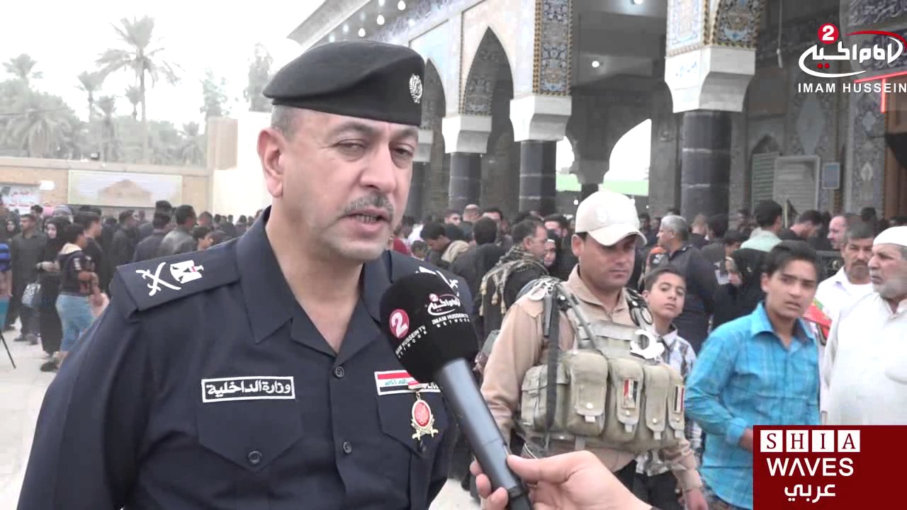 قائد شرطة بابل: اعددنا خطة امنية لحماية زوار اربعينية الامام الحسين عليه السلام 12/11/2016