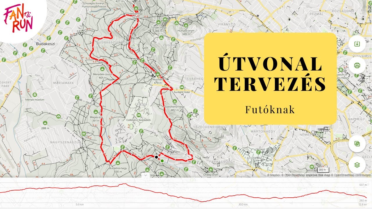 &Uacute;tvonal tervez&eacute;s fut&oacute;knak