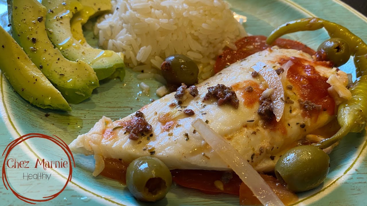 Filete de Lenguado estilo mediterráneo