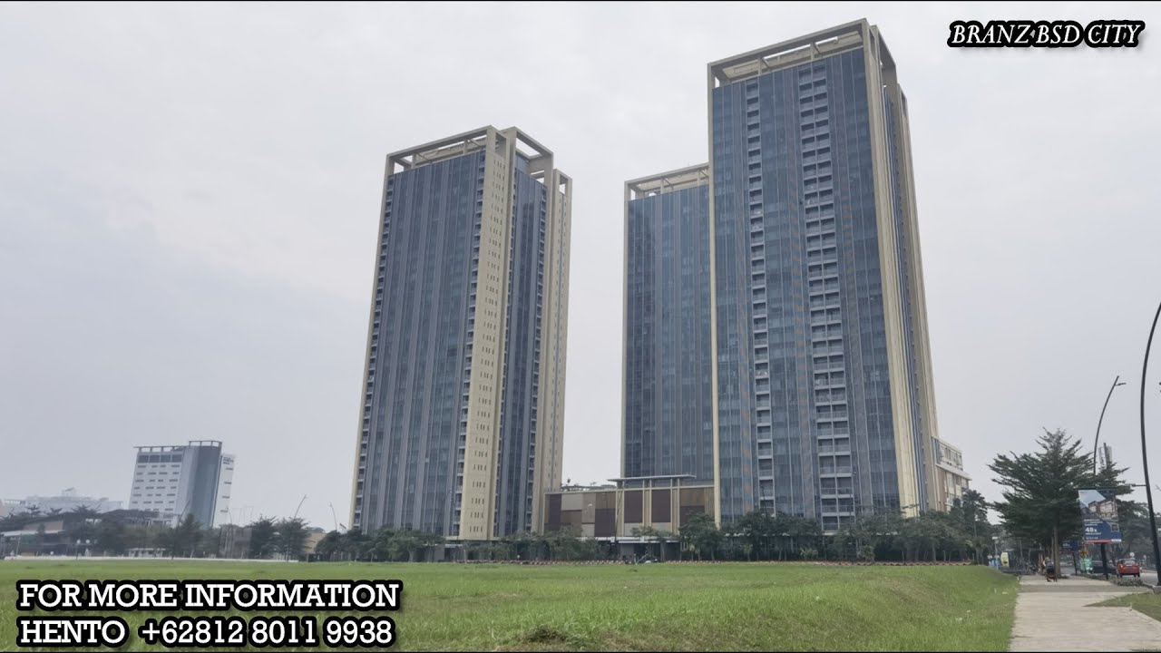 BSD CITY VLOG APARTEMEN JEPANG BRANZ DENGAN FASILITAS YANG SUPER LENGKAP KHUSUS PENGHUNI APARTMENT