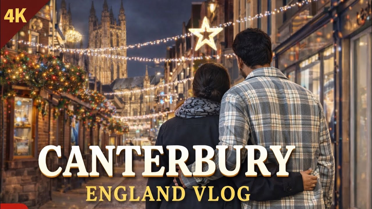Lost in Canterbury 💛 | England Travel Vlog 🏴󠁧󠁢󠁥󠁮󠁧󠁿