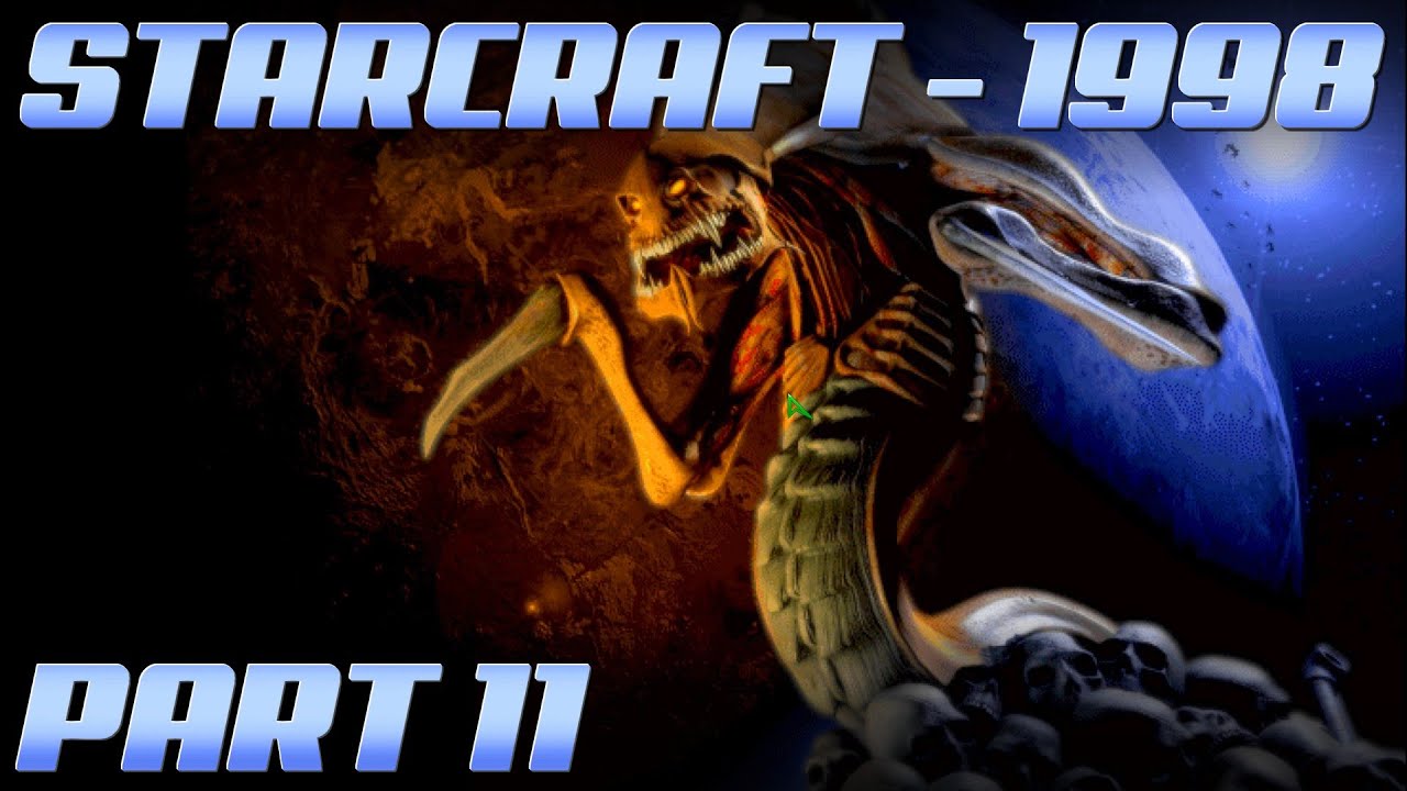Starcraft 1998 - Zerg Campaign Mission 1 - Among the Ruins | Retro Gaming Nostalgia in 4K