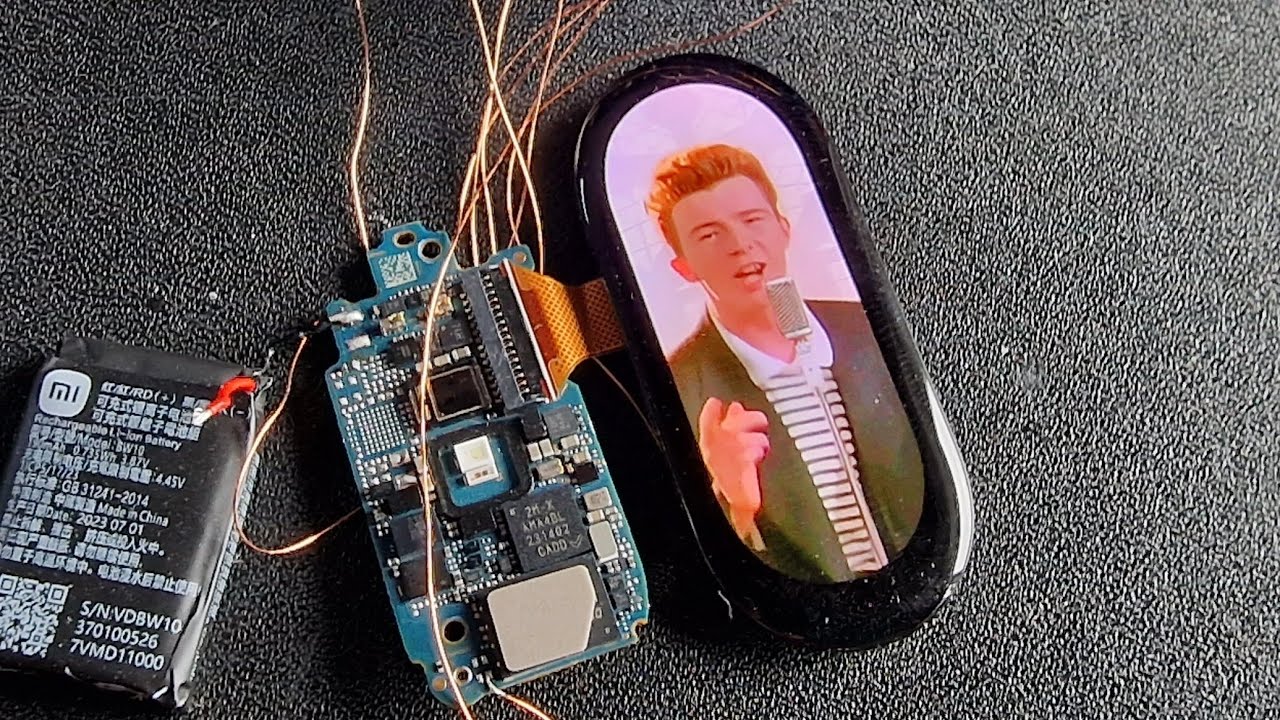 Xiaomi Mi Band 8 Custom firmware display update
