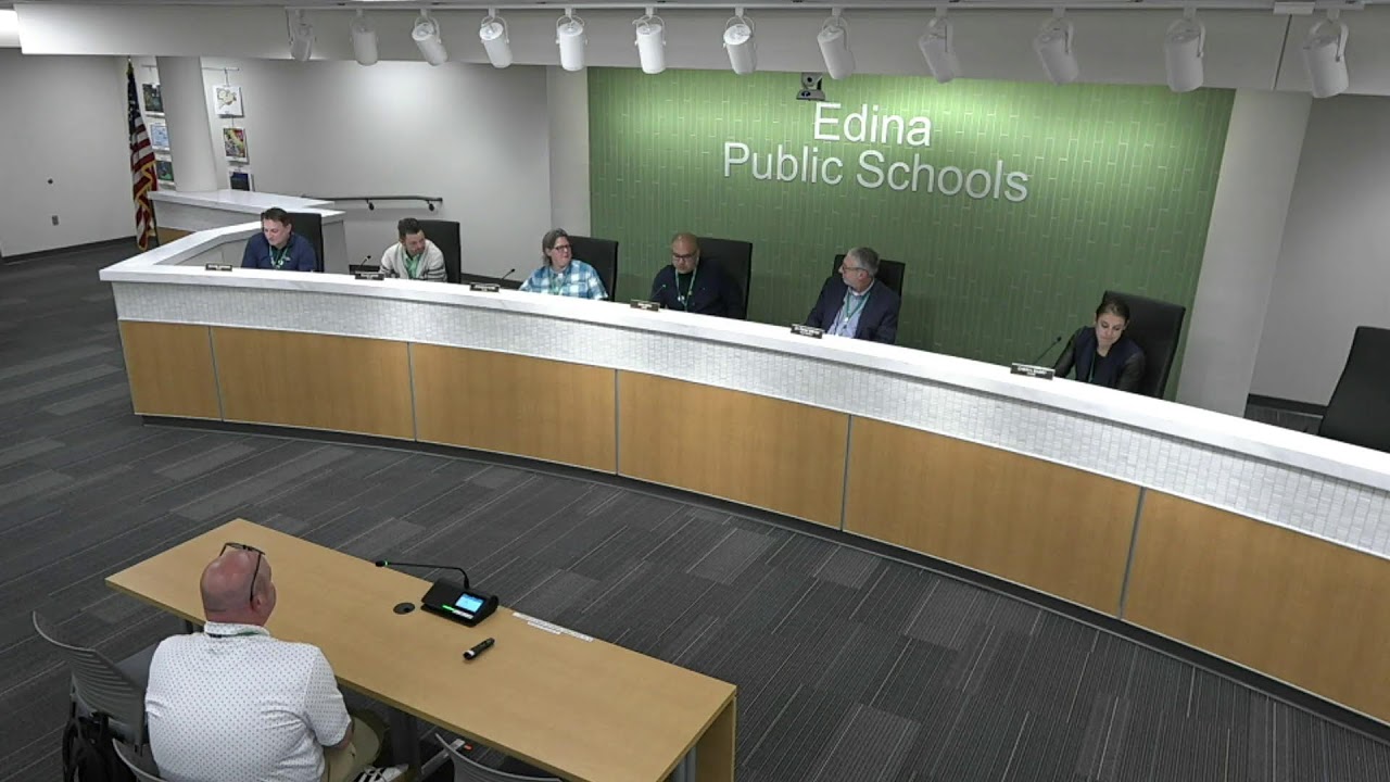 Edina Public Schools - School Board Regular Meeting June 9th, 2025