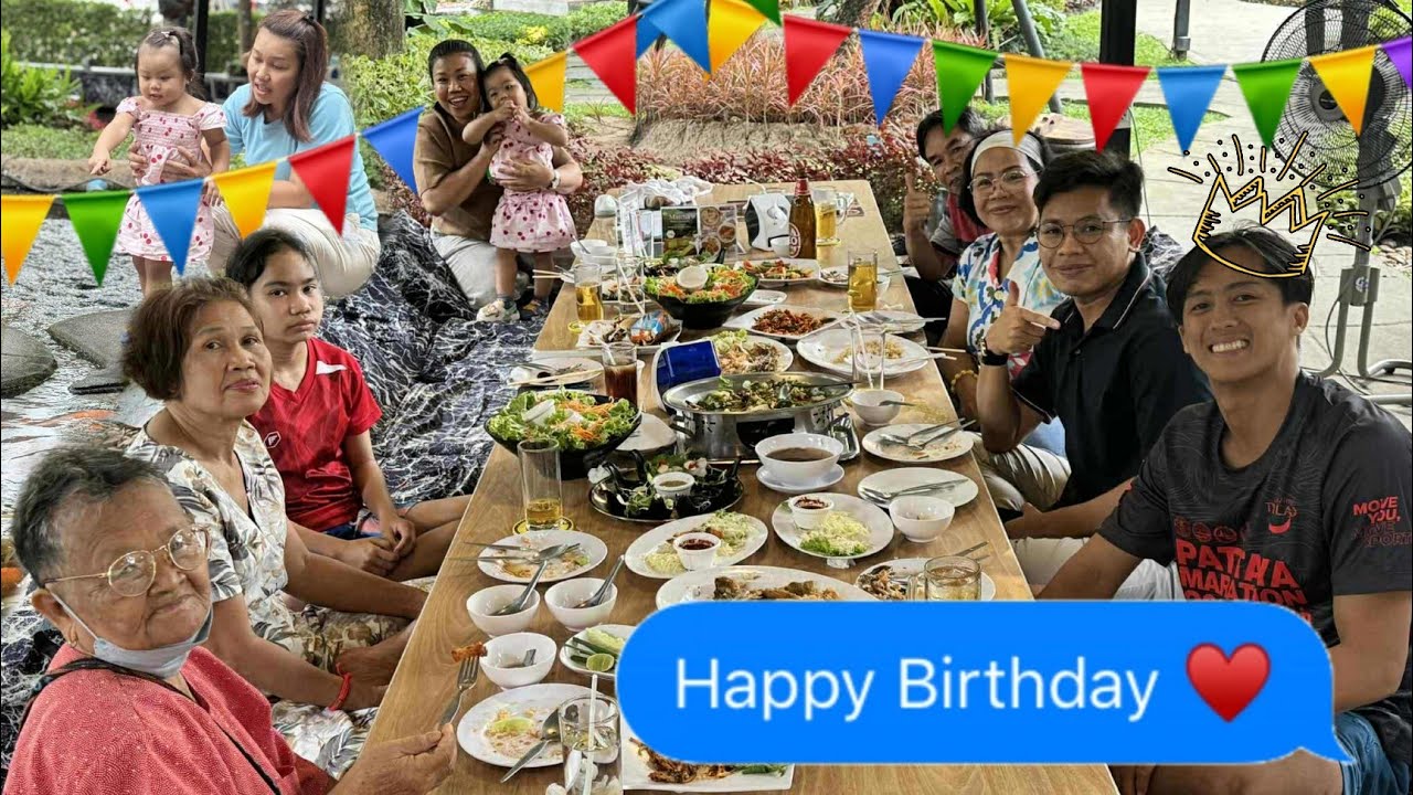 Birthday celebration with my Thai Family ❤️