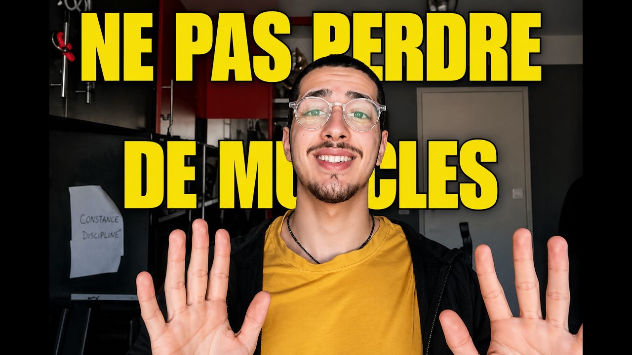 Pas perdre de muscle