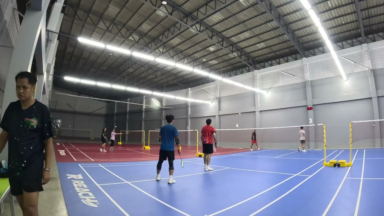 #SevenDaysBadminton [Drunker Badminton] Game2 Beer Touch VS Boo A   4K
