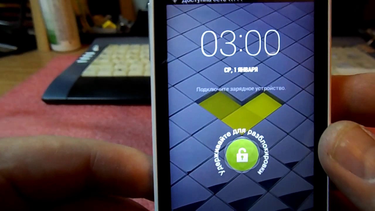 Отвязка от оператора. Разлочка ZTE V815W