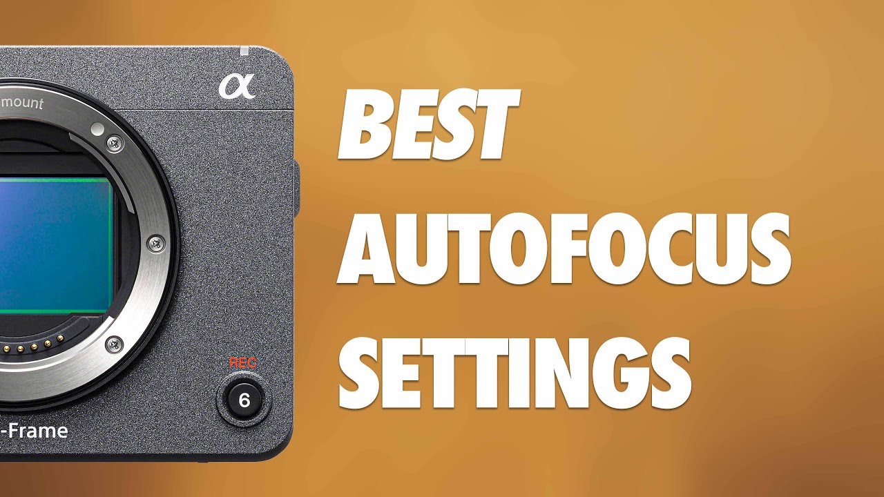 CHANGE These Autofocus Settings On Your FX3 & a7S III Right Now!