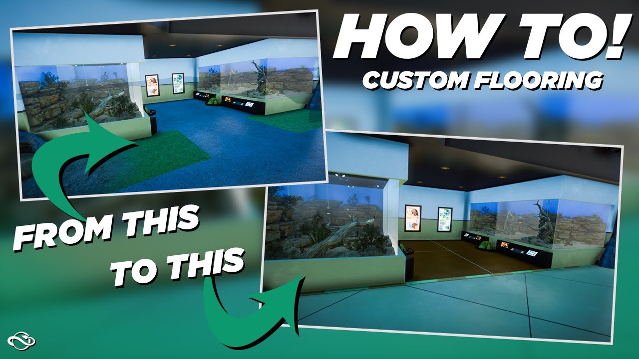 How To Make Custom Floors | Planet Zoo Hints, Tips & Tutorials | HOW TO!
