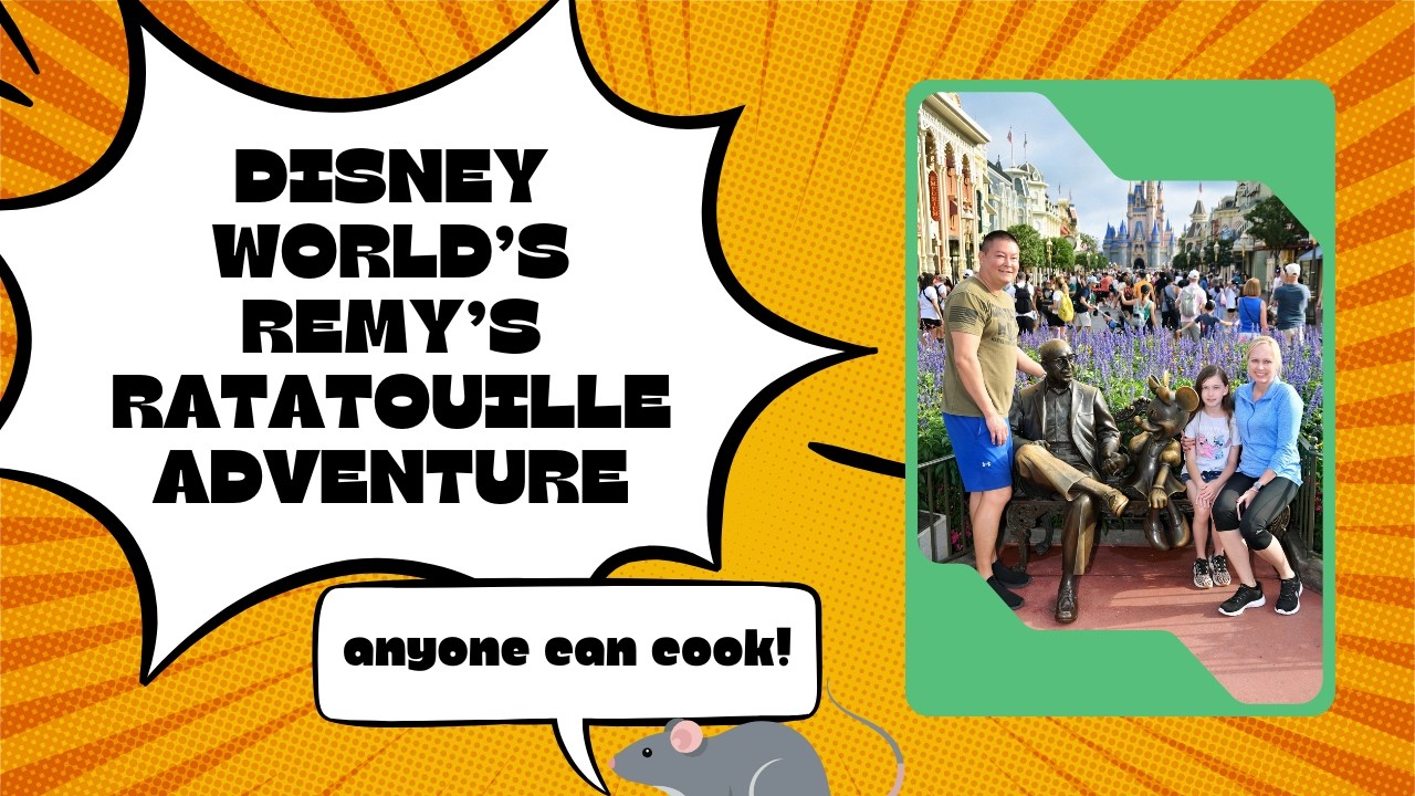 2025 Disney World Remy's Ratatouille Adventure Ride